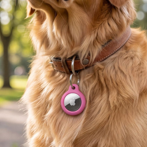 Tech-protect Rough Apple Airtag 1 / 2 Pink