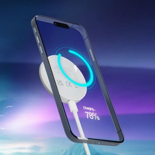 Accessories - 3mk Hardy Wireless Charger 2in1 15W White
