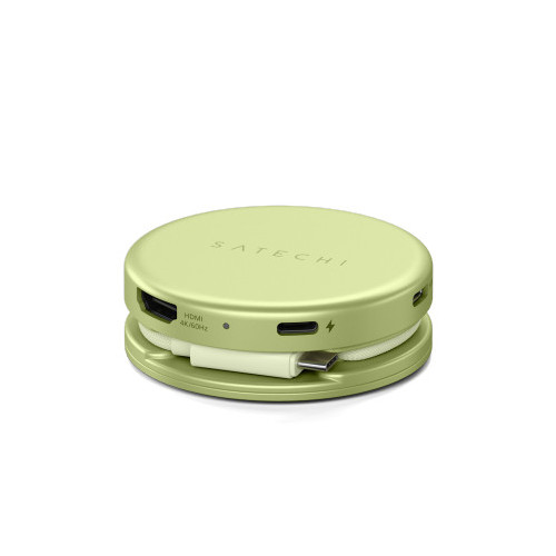 Satechi OntheGo 5-in-1 Multiport Adapter - adaptér pro mobilní zařízení (USB-C 5 Gbps, USB-A 5 Gbps, HDMI 4K, čtečka karet