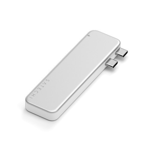 Satechi USB-C Snap Hub - adaptér pro mobilní zařízení (USB-C 5 Gbps, USB-A 5 Gbps, HDMI 4K, čtečka karet micro/SD 104 MB/s