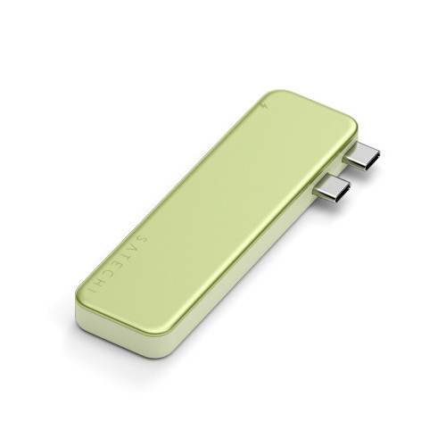 Satechi USB-C Snap Hub - adaptér pro mobilní zařízení (USB-C 5 Gbps, USB-A 5 Gbps, HDMI 4K, čtečka karet micro/SD 104 MB/s