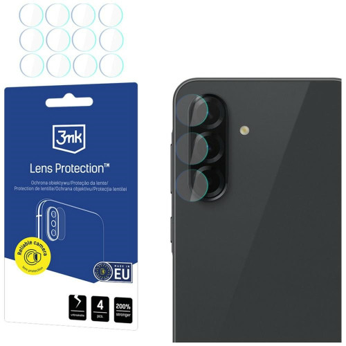 Ochrona na obiektyw aparatu 3MK Lens Protection do Samsung Galaxy A37/ Galaxy A57 4szt