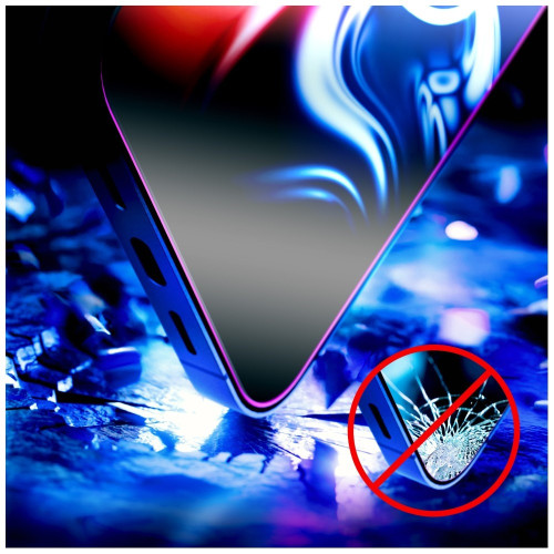 Szkło hartowane 3MK HardGlass Max z aplikatorem do Apple iPhone 17 Pro Max czarny