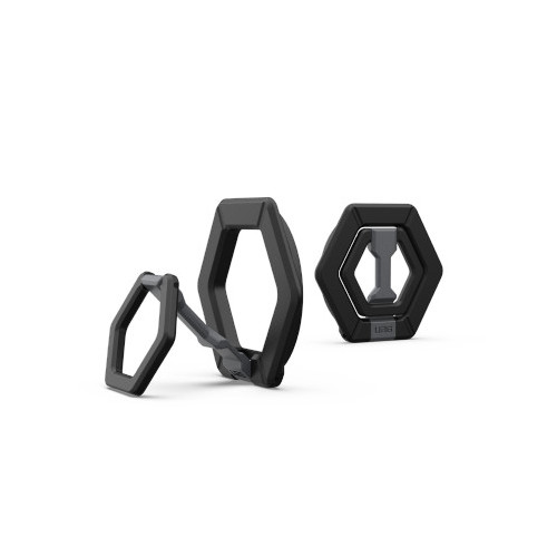 UAG Magnetic Ring Stand Zinc - magnetyczna podstawka dołączana do obudowy ochronnej (black/silver)