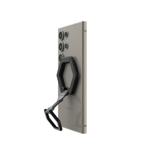 UAG Magnetic Ring Stand Zinc - magnetyczna podstawka dołączana do obudowy ochronnej (black/silver)