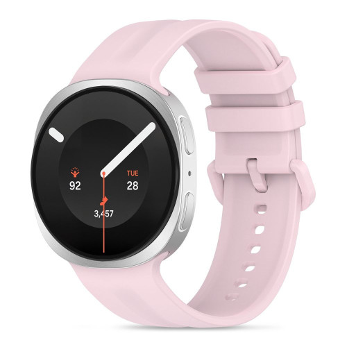 Tech-protect Silicone Evo Samsung Galaxy Watch 8 / 9 / Classic (40 / 44 / 46 Mm) Powder Pink