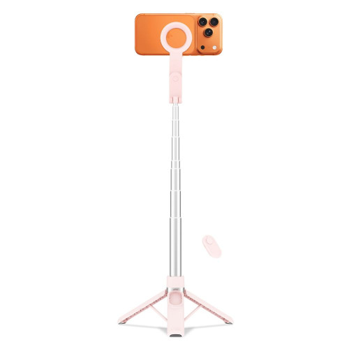 Tech-protect L11s Magsafe Bluetooth Selfie Stick Tripod Pink