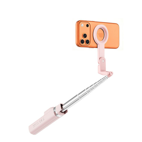 Tech-protect L11s Magsafe Bluetooth Selfie Stick Tripod Pink
