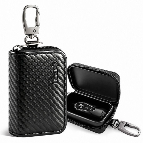 Faraday Cage Tech-protect KLR300 Pouch Keyless RFID Signal Blocker Case Carbon