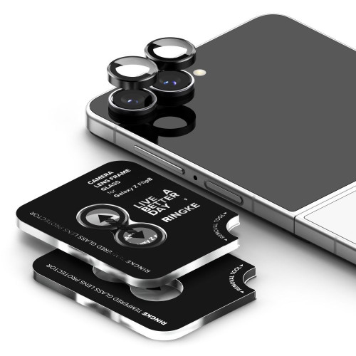 Ringke Camera Frame Protector 2-pack Galaxy Z Flip 8 Black