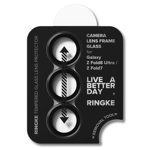 OsŁona Aparatu Ringke Camera Frame 2-pack Galaxy Z Fold 7 / 8 Ultra Black