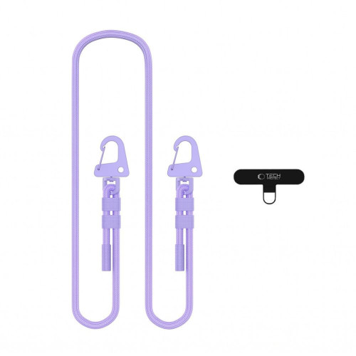 Tech-protect C5sd Rope Crossbody Strap Lavender