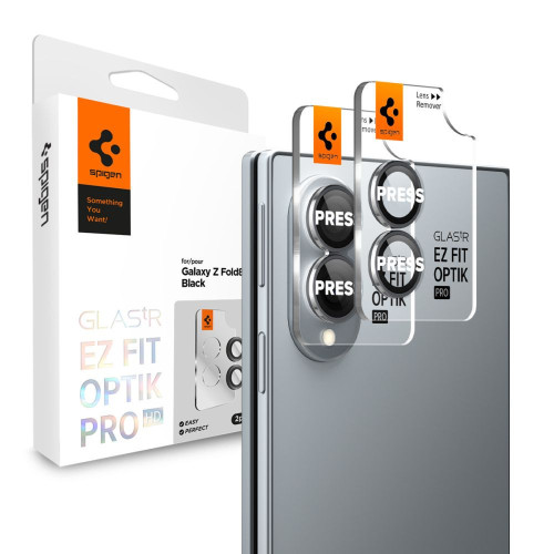 OsŁona Aparatu Spigen Optik Pro Glas.tr Ez Fit Ac Camera Protector 2-pack Galaxy Z Fold 8 Black