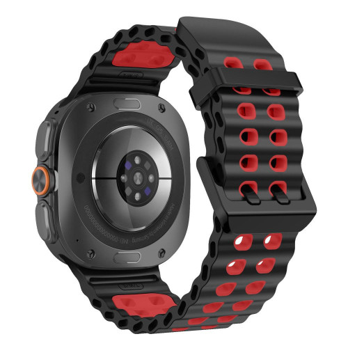 Tech-protect Iconband Pro Samsung Galaxy Watch Ultra 1 / 2 2024-2026 (47 Mm) Black/red