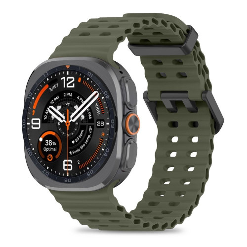 Tech-protect Iconband Pro Samsung Galaxy Watch Ultra 1 / 2 2024-2026 (47 Mm) Military Green