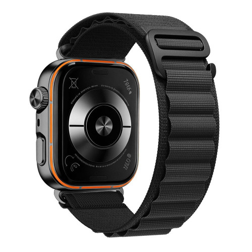 Tech-protect Nylon Pro Huawei Watch Fit 3 / 4 / 4 Pro / 5 / 5 Pro Black