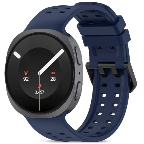 Tech-protect Silicone Air Samsung Galaxy Watch 8 / 9 / Classic (40 / 44 / 46 Mm) Navy Blue