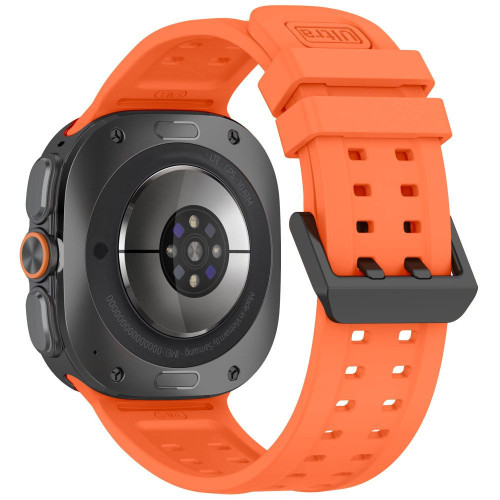 Tech-protect Silicone Air Samsung Galaxy Watch Ultra 1 / 2 2024-2026 (47 Mm) Tangarine Orange