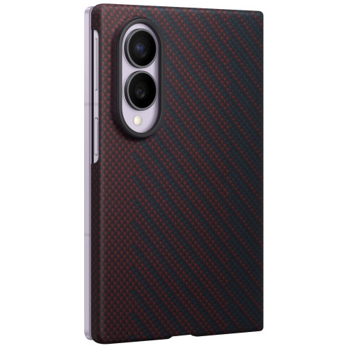 Etui Samsung Carbon Magnet do Galaxy Z Fold8 piros