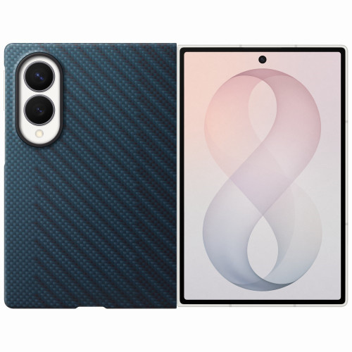 Etui Samsung Carbon Magnet do Galaxy Z Fold8 granatowy