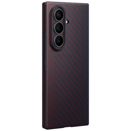 Etui Samsung Carbon Magnet do Galaxy Z Fold8 Ultra vörös