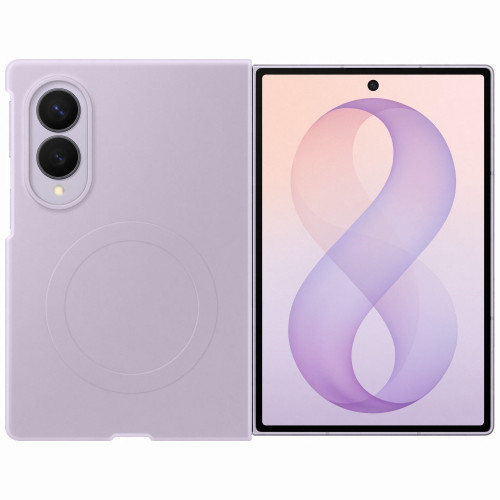 Etui Samsung Silicone Magnet do Galaxy Z Fold8 fioletowy