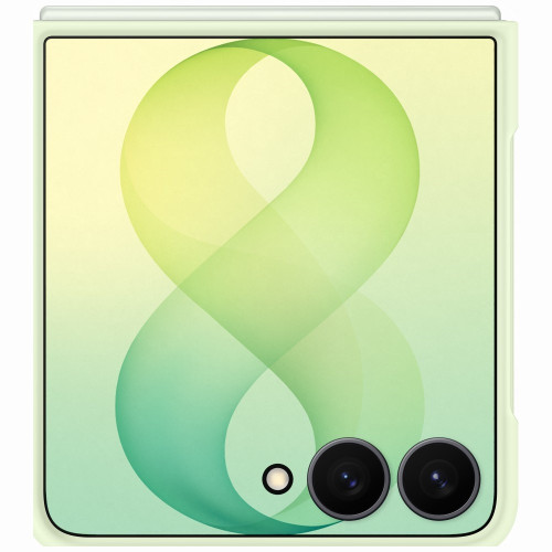 Etui Samsung Silicone Ring Magnet do Galaxy Z Flip8 zöld