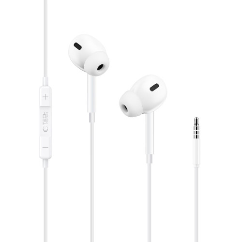 Tech-protect Ultraboost Mini Jack Earphone Core G3 White