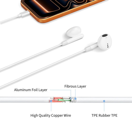 Tech-protect Ultraboost Type-c Earphone Core G4 White