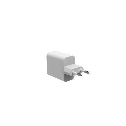 Mophie ROC GaN - wall charger, 2x USB-C, 45W (white)