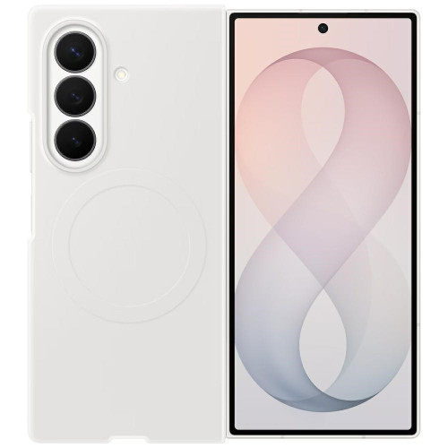 Samsung Silicone Magnet Case for Galaxy Z Fold8 Ultra white