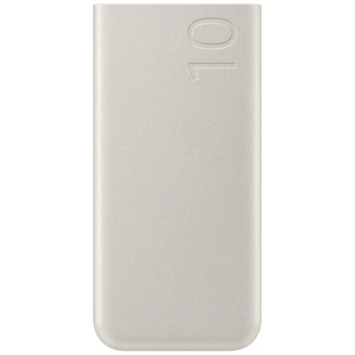Plokščia smėlio spalvos išorinė baterija Samsung EB-P3401XU 10 000 mAh
