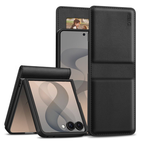 Tech-protect Wallet Galaxy Z Flip 8 Black