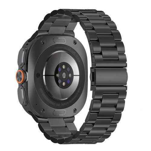 Tech-protect Stainless Samsung Galaxy Watch Ultra 1 / 2 2024-2026 (47 Mm) Black