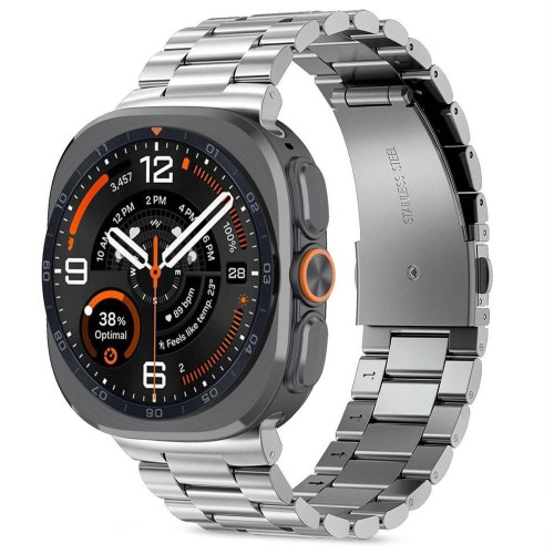Tech-protect Stainless Samsung Galaxy Watch Ultra 1 / 2 2024-2026 (47 Mm) Silver