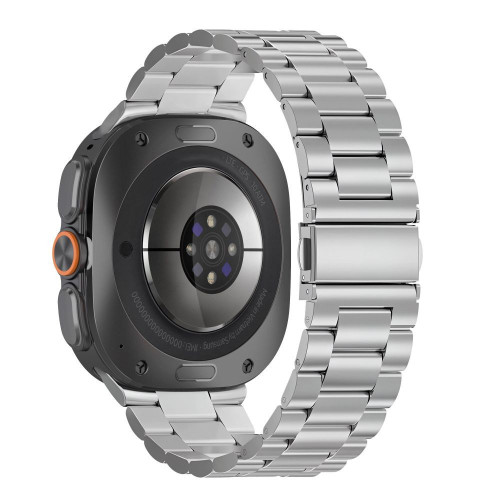 Tech-protect Stainless Samsung Galaxy Watch Ultra 1 / 2 2024-2026 (47 Mm) Silver