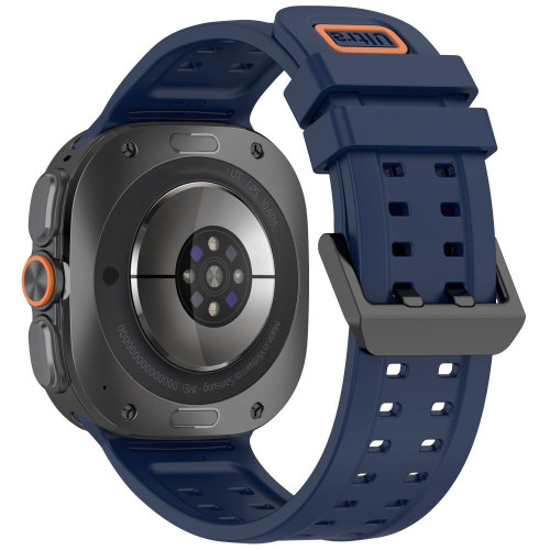 Tech-protect Silicone Air Samsung Galaxy Watch Ultra 1 / 2 2024-2026 (47 Mm) Navy Blue