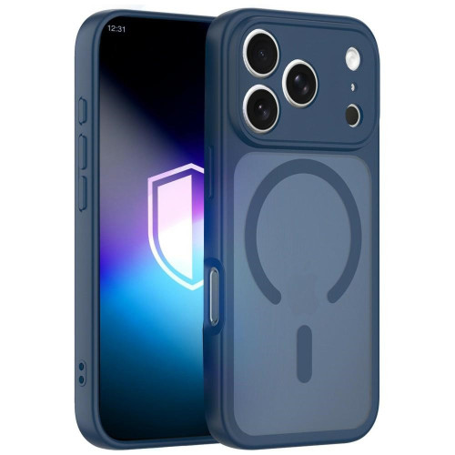 Etui 3mk Misty MagCase do iPhone 18 Pro Max w kolorze niebieskim