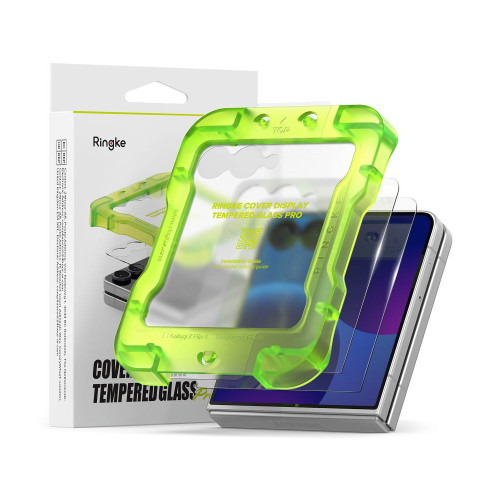 SzkŁo Hartowane Ringke Cover Display Pro 2-pack Galaxy Z Flip 8 Clear