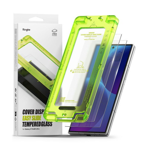 SzkŁo Hartowane Ringke Cover Display Easy Slide 2-pack Galaxy Z Fold 8 Ultra Clear
