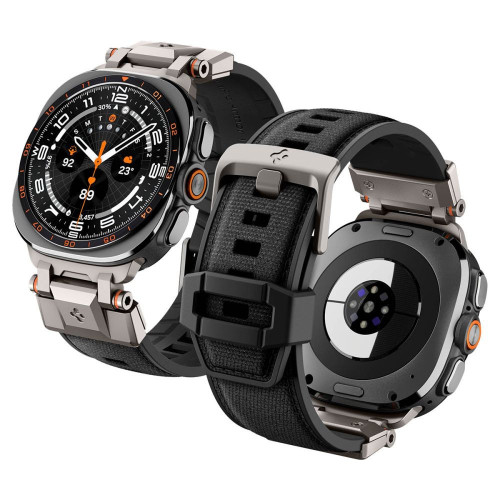 Spigen Durapro Armor Band Samsung Galaxy Watch Ultra 1 / 2 2024-2026 (47 Mm) Black