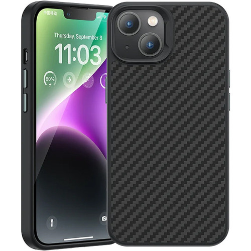Benks Etui Magnetic Hybrid Kevlar 1500D do Iphone 14 Plus czarny