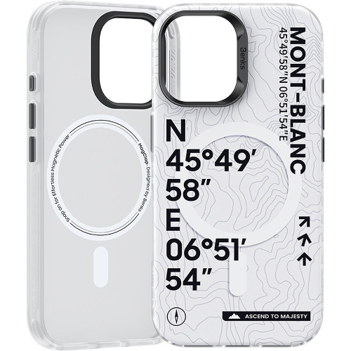 Benks Etui Magnetic Summit Mont Blanc do Iphone 16