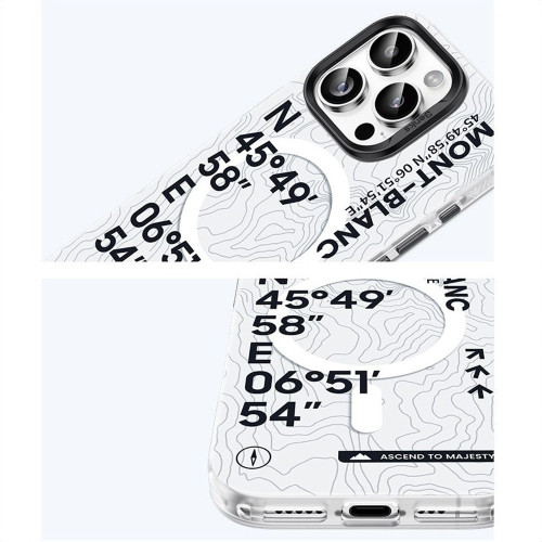 Benks Etui Magnetic Summit Mont Blanc do Iphone 16 Plus