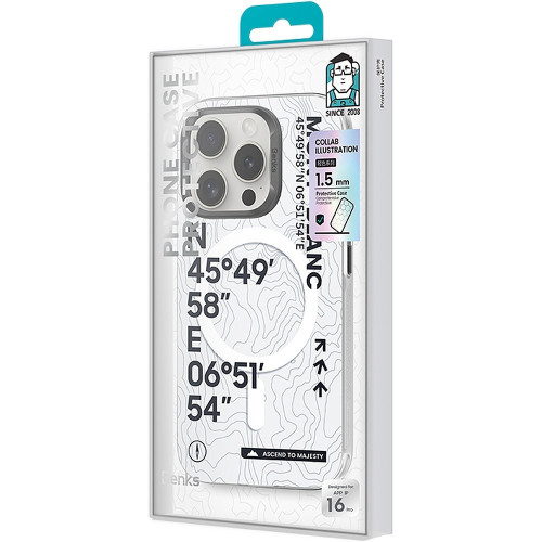 Benks Etui Magnetic Summit Mont Blanc do Iphone 16 Plus
