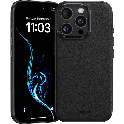 Benks Etui Magnetic Vita Pro Silicone do Iphone 16 Pro czarny