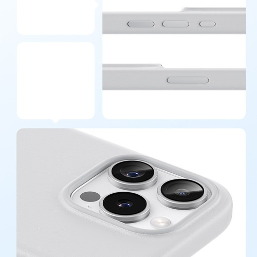 Benks Etui Magnetic Vita Pro Silicone do Iphone 16 szary
