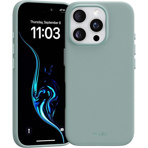 Benks Etui Magnetic Vita Pro Silicone do Iphone 16 Pro zielony
