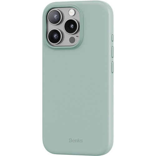 Benks Etui Magnetic Vita Pro Silicone do Iphone 16 Pro zielony
