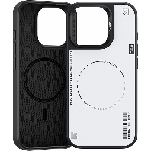 Benks Etui Dynamic Minimalist do Iphone 16 Pro biały